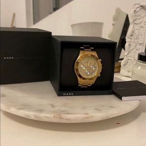 Marc by Marc Jacobs Gold Watch